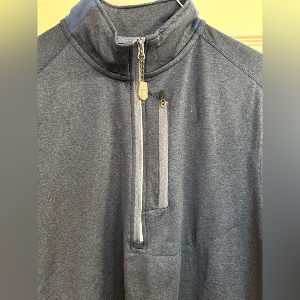 Motion Blue Quarter-Zip Pullover - Picture 2 of 7